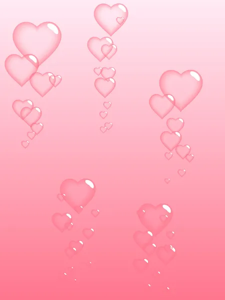 Liefde bubbels. — Stockvector