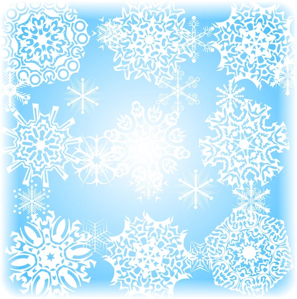 Winter background. [Vector] — Stockový vektor