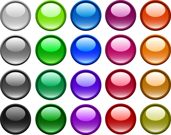 Des boutons. [Vecteur] — Image vectorielle
