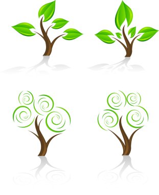 Trees. clipart