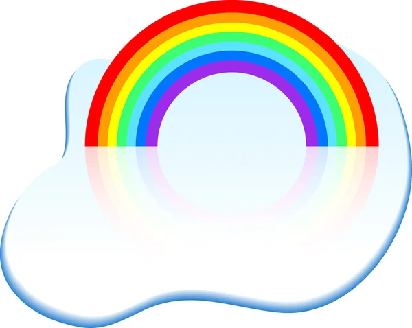 Rainbow-ikonen. — Stock vektor