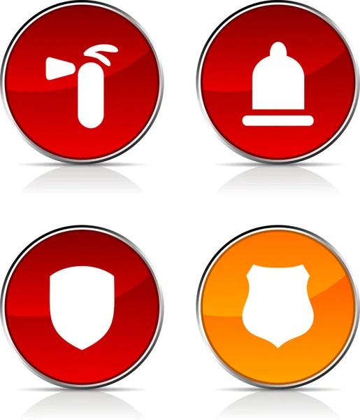 Safety icons. — Stock Vector