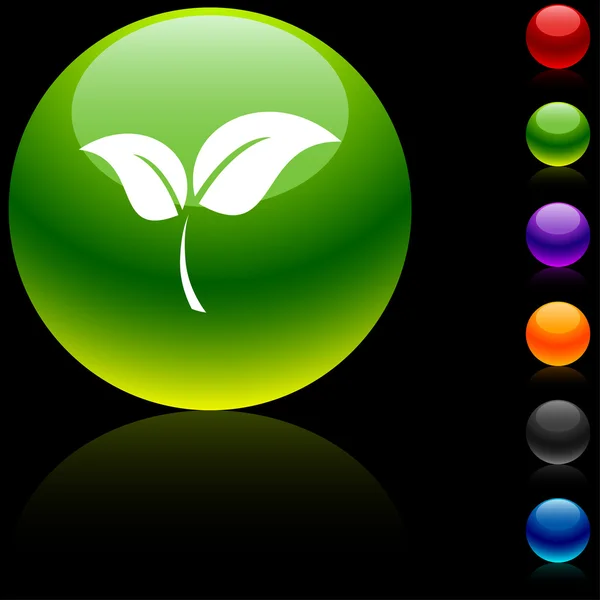 Icône de l'écologie . — Image vectorielle