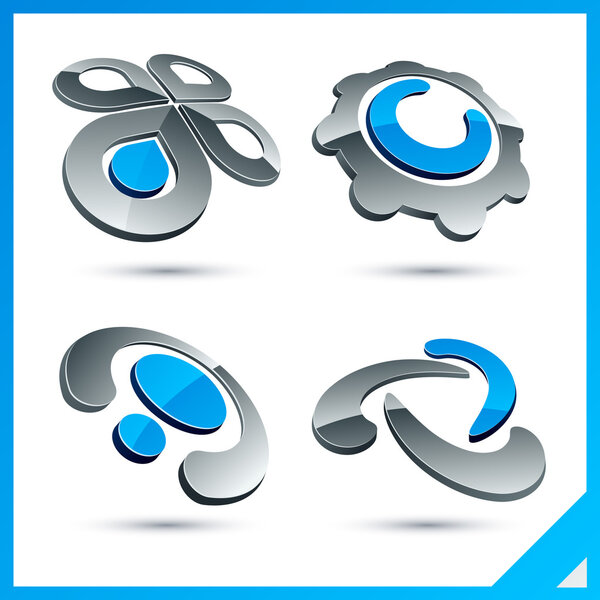 Знаки компании Blue 3d
.