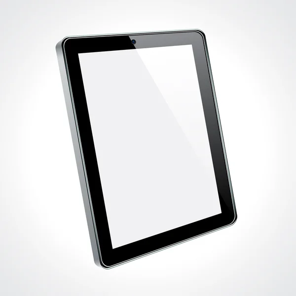 Touchscreen Tablet PC concept. — Stockvector