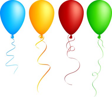 Balloons. clipart