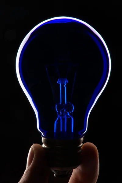 stock image Blue lamp
