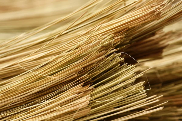 Straw as a background