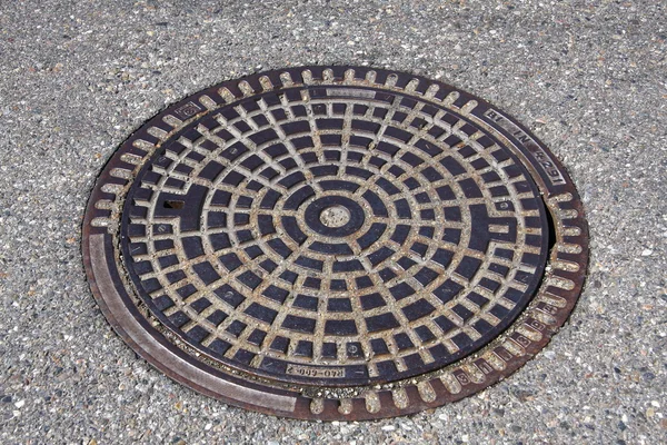 Manhole cover Royalty Free Stock Images