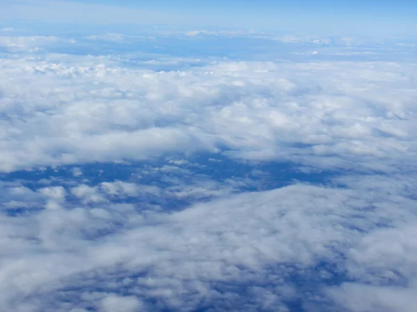 Könnyű terjed a felhők felett — Stock Fotó