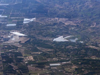 california tarım peyzaj gökyüzünden gördün mü