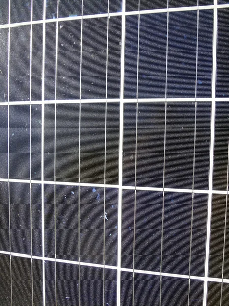 Close-up do painel solar — Fotografia de Stock