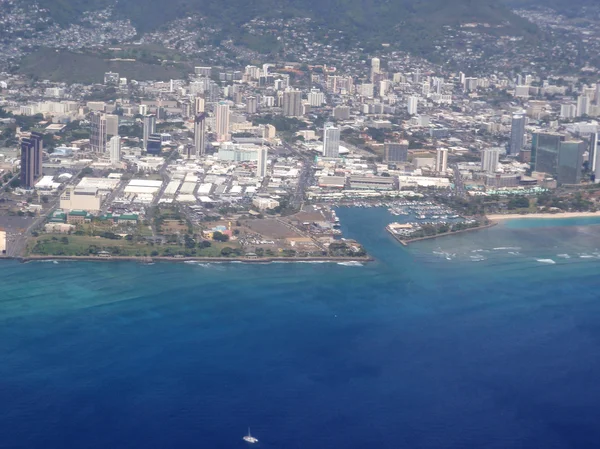 Paisaje urbano de Honolulu — Foto de Stock