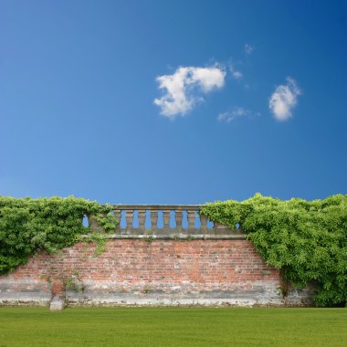 Wall with Balustrade clipart