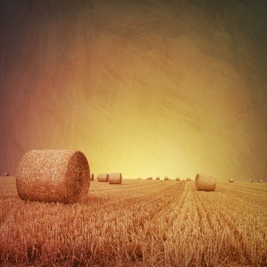 Straw Bales clipart