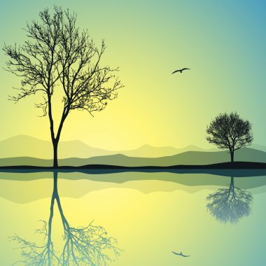 Vector Landscape clipart