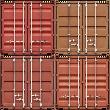 Freight Containers clipart