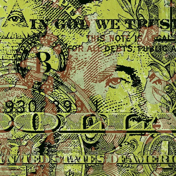 Dollar-Hintergrund — Stockfoto