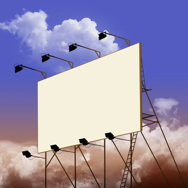 stock image Blank Billboard