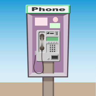 Phone Booth clipart