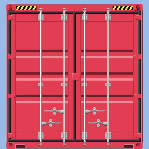 Vrachtcontainer — Stockvector