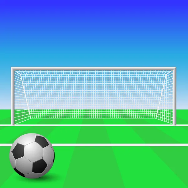 Cel piłki nożnej — Wektor stockowy