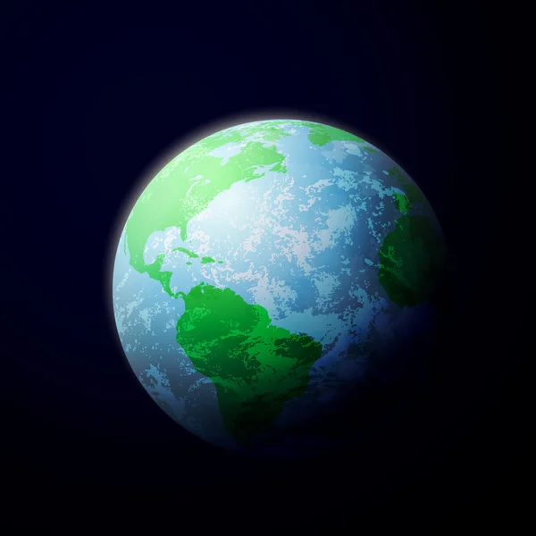 Planeta Terra — Vetor de Stock