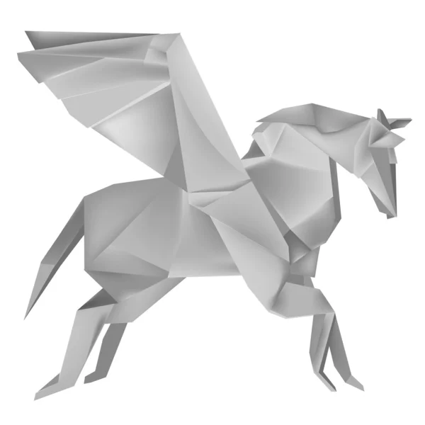 Origami_pegasus — Stockfoto