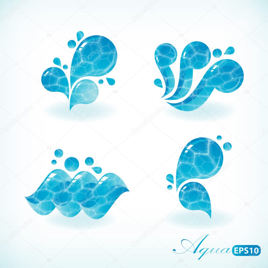 Set of Water Icons
