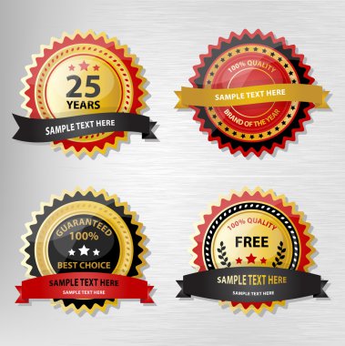 Award ribbons clipart