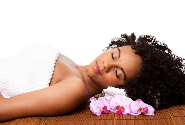 Beauty relaxation at spa Royalty Free Stock Images