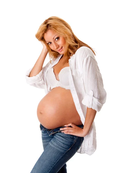 Όμορφη εγκυμοσύνη — Φωτογραφία Αρχείου