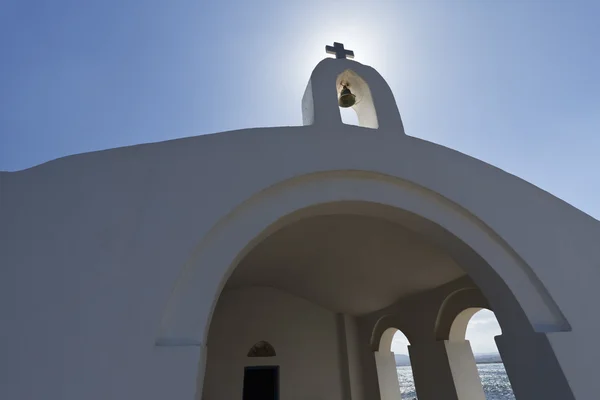 크레타 섬에 있는 교회. 스톡 사진