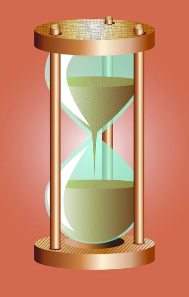 stock vector Vector hourglass