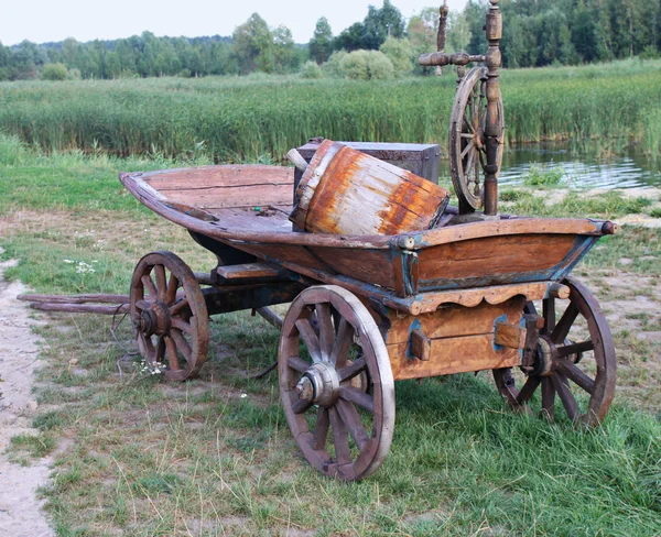 木头车 — 图库照片