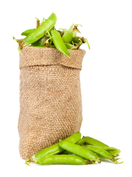 Ripe green peas — Zdjęcie stockowe