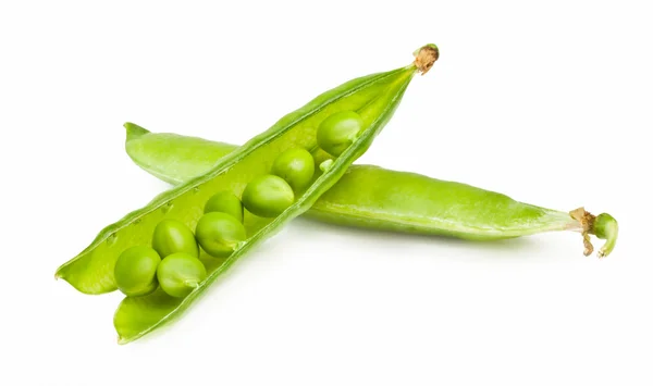 Ripe green peas — Zdjęcie stockowe