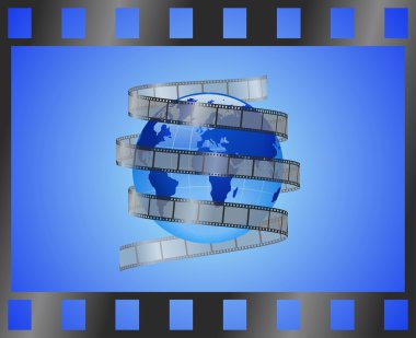 World cinema. clipart