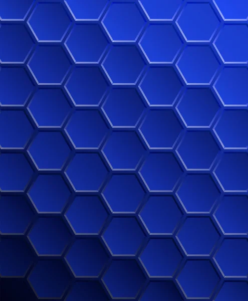 Contexte des hexagones . — Image vectorielle
