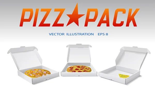 stock vector Packing for a pizza.