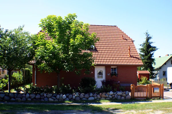 Einfamilienhaus Stok Fotoğraf