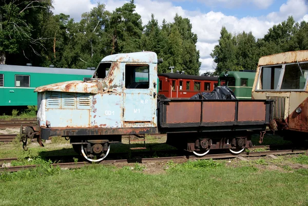Der Eisenbahnwagen — Stockfoto