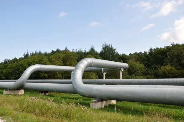 Gasoducto industrial — Foto de Stock