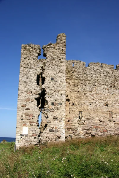 Ruïnes van een kasteel — Stockfoto