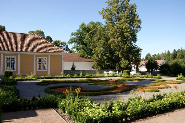Bahçe manor — Stok fotoğraf