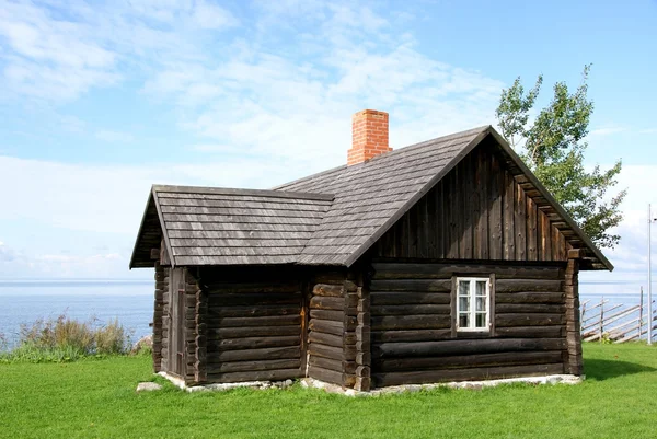 Das Holzhaus — Stockfoto