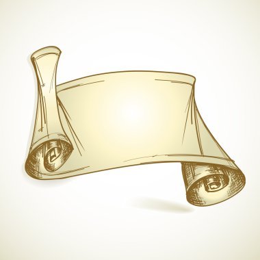 Vintage kağıt afiş