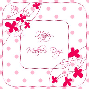 Mother's Day card clipart