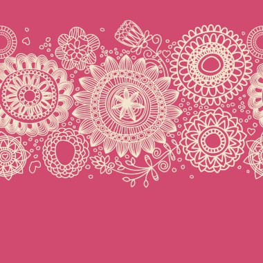 Floral background (seamless pattern)