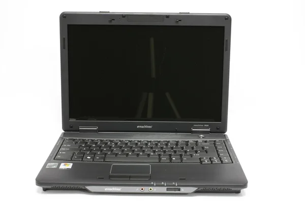 Laptop isolated on white background — Stock Photo, Image